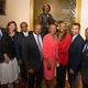 Gov. Martin O’Malley; Maryland’s first lady, Katie O’Malley; artist Simmie Knox; Eddie and Sylvia Brown; Susan Taylor, former editor-in-chief of Essence, and her husband, Khephra Burns; and Ted Mack, chairman of the Maryland Commission on African American History and Culture
Courtesy of Gov. Martin O’Malley’s Office